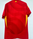 2024/25 Spain Home Red Player Version Soccer Jersey