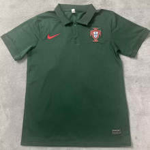 2024/25 Portugal Green POLO Short Jersey