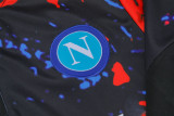 2024/25 Napoli  Red Black Kids Sweater Tracksuit