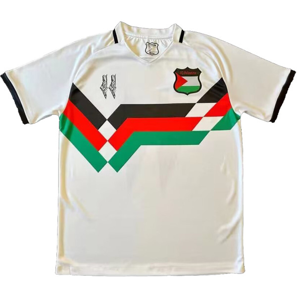 2024 Palestine White Fans Soccer Jersey