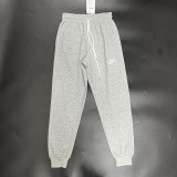 2024/25 Nk~ Grey Pure Cotton Sports Trousers Zipper style