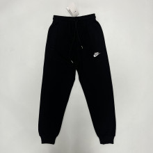 2024/25 Nk~ Black Pure Cotton Sports Trousers Zipper style