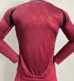 2024/25 Belgium Home Player Version Long Sleeve  Jersey