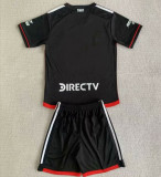 2024/25 River Plate Third Black Kids Soccer Jersey