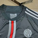 2024/25 River Plate Third Black Fans Soccer Jersey