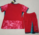 2024/25 South Korea Home Red Kids Soccer Jersey