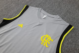 2024/25 Flamengo Grey Vest Training Jersey(A Set)
