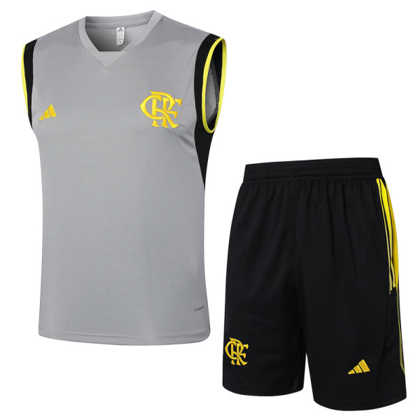 2024/25 Flamengo Grey Vest Training Jersey(A Set)