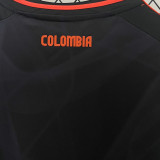 2024/25 Colombia Away Black Fans Soccer Jersey