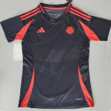 2024/25 Colombia Away Black Women Soccer Jersey 女