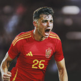 2024/25 Spain Home Red Player Version Long Sleeve Jersey