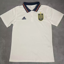2024/25 Spain White POLO Short Jersey