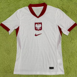 2024/25 Poland Home White Player Versiion Soccer Jersey