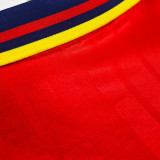 1994 Spain Home Red Retro Soccer Jersey
