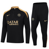 2024/25 PSG Black Sweater Tracksuit