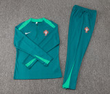 2024/25 Portugal Blackish Green Sweater Tracksuit