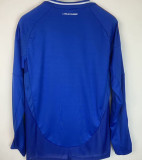 2024/25 Italy Home Blue Fans Long Sleeve Jersey