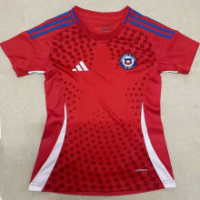 2024/25 Chile Home Red Women Soccer Jersey 女