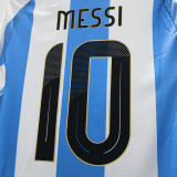 2024/25 Argentina Home Fans Long Sleeve Jersey  (Have FlFA World Champion 2022 有胸前章)