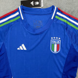 2024/25 Italy Home Blue Women Soccer Jersey