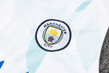 2024/25 Man City  Sky Blue Vest Training Jersey(A Set)