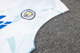 2024/25 Man City  Sky Blue Vest Training Jersey(A Set)