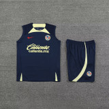 2024/25 Club America Sapphire Blue Vest Training Jersey(A Set)