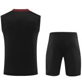 2024/25 PSG Black Vest Training Jersey(A Set)