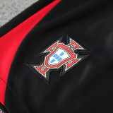 2024/25 Portugal Black Vest Training Jersey(A Set)