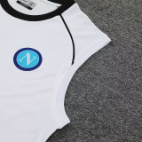 2024/25 Napoli White Vest Training Jersey(A Set)
