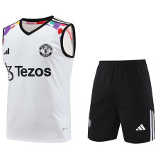 2024/25 M Utd White Vest Training Jersey(A Set)