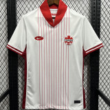 2024/25 Canada Away White Fans Soccer Jersey