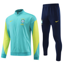 2024/25 Brazil Green Jacket Tracksuit