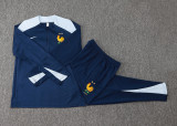 2024/25 France Sapphire Blue Sweater Tracksuit