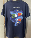 2023/24 In Milan CAMPEONES 20 Royal Blue Cotton Shirt 宝蓝
