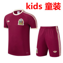 2024/25 Mexico  Red Kids Training Tracksuit