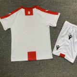 2024/25 Georgia Home White Kids Soccer Jersey