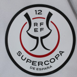 CAMPEONES #13 RM Home Supercopa de España Final Player Version Jersey 球员版 胸前小字+西班牙超级杯12右章 ★★