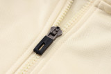 2024/25 PSG Apricot Hoody Zipper Jacket Tracksuit