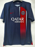 LEE KANG IN #19 PSG 1:1 Quality Home Chinese Dragon Font Fans Jersey 2023/24 李刚元中文龙名字 ★★