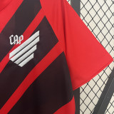 2024/25 AT Paranaense Home Red Fans Soccer Jersey