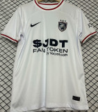 2024/25 Johor DT F.C  Away White Fans Jersey 柔佛