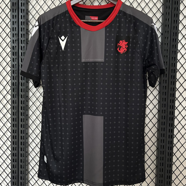 2024/25 Georgia Third Black Fans Soccer Jersey