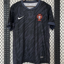 2024/25 Portugal Black GK Fans Soccer Jersey
