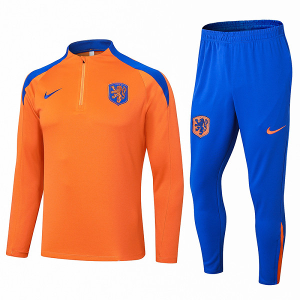 2024/25 Netherlands  Orange Sweater Tracksuit