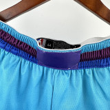 2024/25 Hornets Blue Retro Training Shorts NBA Pants