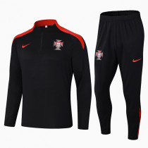 2024/25 Portugal  Black Sweater Tracksuit