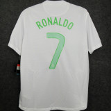 2012 Portugal Away White Retro Kids Soccer Jersey