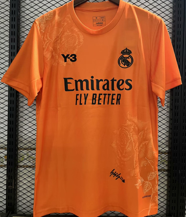 2024/25 RM x Y-3 Orange Fans Soccer Jersey