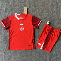 2024/25 Canada Home Red Kids Soccer Jersey